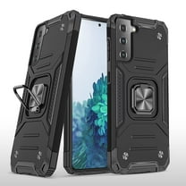 FIEWESEY Cases for Samsung Galaxy S23 Phone Case [Military Grade Drop] Heavy Duty Silicone Rugged Shockproof Protective Cover for Samsung Galaxy S23 Phone Case with Ring Kickstand Hard (Black)