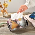 thumbnail image 5 of Cute Various Birds Tissue Box Cover Leather Square Rectangle Tissue Box Holder for Bathroom Living Room Desk Office Decor, 5 of 7