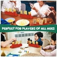 thumbnail image 4 of 2pcs Playing Card Holder Wood Base Game Card Display Stand Card Stand Bridge Card Holder Tabletop Vertical Card Display Stand, 4 of 7