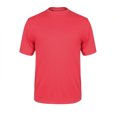 thumbnail image 1 of Monterey Club Men's Performance Solid Crew Shirt #3320, 1 of 2