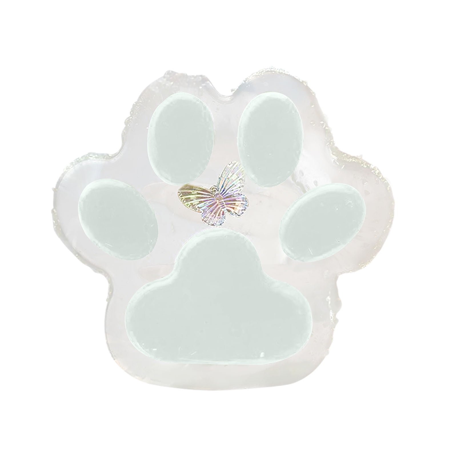 YUNAFFT Handmade Cat Paw Toys - Multi-Texture Sensory Squeeze Fidget Toys for Stress Relief, Silicone Stress Toys