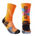 thumbnail image 6 of Fraobbg 4 Pack Mens Basketball Socks Elite Athletic Mid-Calf Crew Socks for Women Youth Boys, 6 of 8