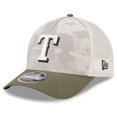 thumbnail image 3 of Men's New Era Light Beige/Olive Texas Rangers 2025 Armed Forces Day 9FORTY M-Crown A-Frame Adjustable Hat, 3 of 5