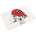 thumbnail image 1 of Christmas Bathroom Mat Non-slip Lovely Entry Door Mat Bath Mat for Home, 1 of 8