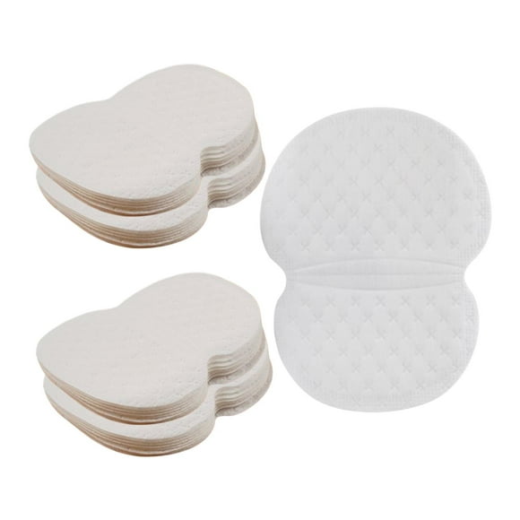 Almohadillas desechables para el sudor de las axilas, 100 piezas, invisibles, absorbentes, grandes, transpirables, para absorber el sudor de las axila sin sabor shamjiam Almohadillas para el sudor de las axilas