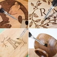 thumbnail image 6 of Wood Burning Kit, 71 Pieces Wood Burning Tool with Adjustable Temperature 200-420°C, Professional Wood Burner Pen for Embossing Carving Soldering, 6 of 9