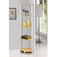 thumbnail image 2 of Furinno 2-99811BE Turn-N-Tube 5-Tier Corner Multipurpose Display Shelves, Set of 2, 2 of 3