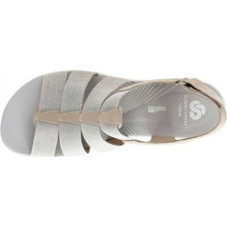 Clarks Arla Shaylie Elastic Straps Women s Sandals Sand 26128912 Walmart
