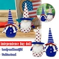 thumbnail image 2 of Patriotic Gnome 4th of July Gnome Decoration American Gnome Decor Independence Day Plush Gnome Veterans Day Home Tiered Tray Decorations, 2 of 9