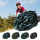 thumbnail image 5 of Sonducket Casco de bicicleta de moda para PC, ligero y cómodo para montar cascos de ciclismo transpirables Ciclismo azul negro tamaño libre, 5 of 6