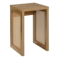 thumbnail image 2 of Convenience Concepts Northfield Table d'Appoint Tressée en Bois Beige, 2 of 10