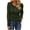 Army Green, variant on SwiftWear Women's Waffle Knit Henley Long Sleeve Button Down Tops Soft Stretch Casual Blouse for Everyday & Lounging Black