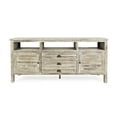 thumbnail image 2 of Jofran Artisan's Craft Rustic Farmhouse Distressed Acacia Media Console 60", 2 of 8
