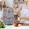 thumbnail image 3 of HELLHERO Proof Stain Blender Covers Multifunctional Univesal for Kitchen Counter(Floral Geometric Pattern), 3 of 6