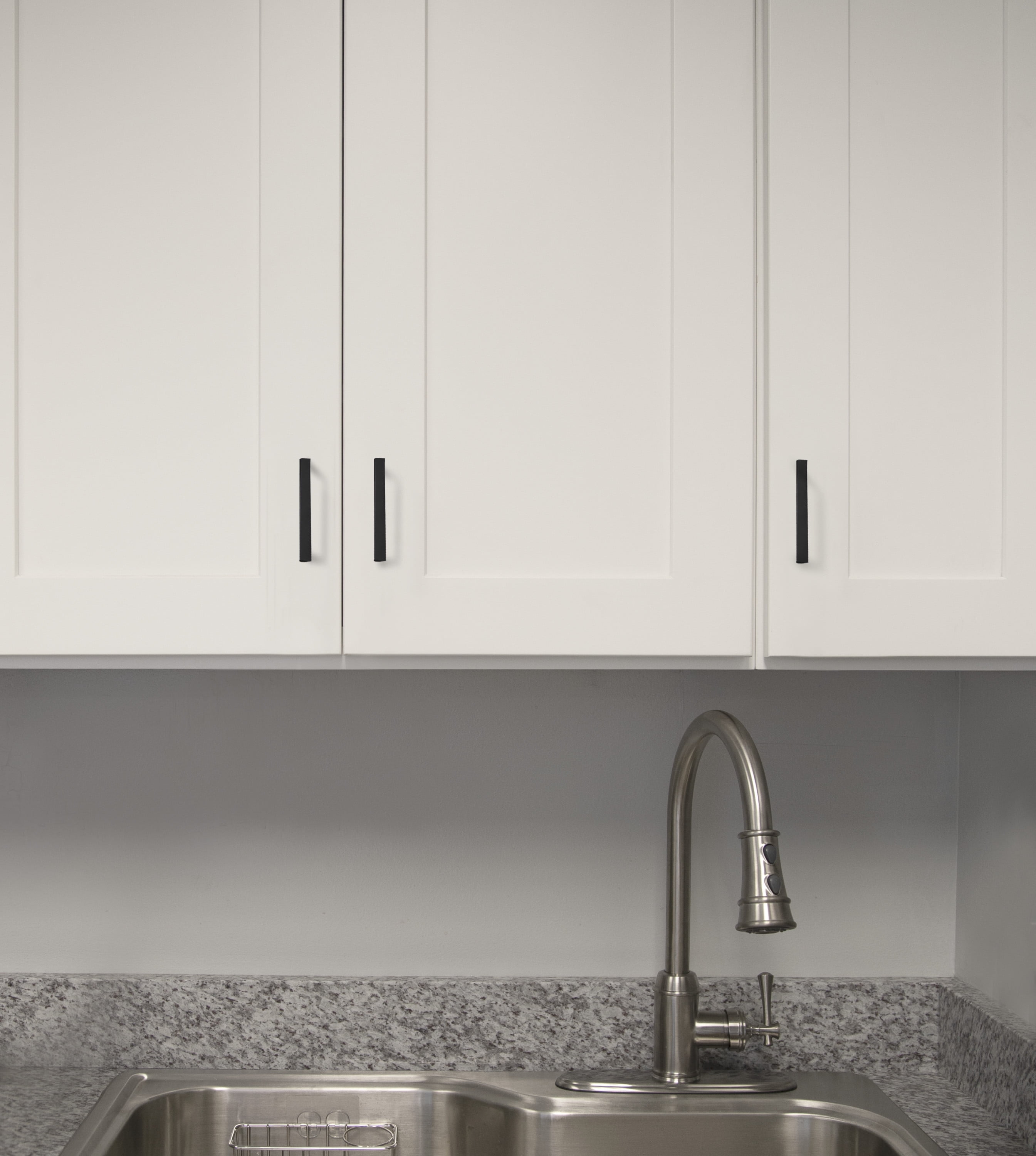 Design House Portico 3.8-Inch Center-to-Center Cabinet Pulls in Matte Black, 10-Pack