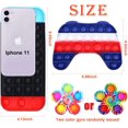 thumbnail image 2 of IGUOHAO Fidget IGUOHAO s , Fidget Pack，Pop IGUOHAO Fidget IGUOHAO , Simple dimple IGUOHAO ,Squeeze Sensory IGUOHAO , Silicone Stress Reliever IGUOHAO , Autism Special Needs Stress Reliever. 7P PCS, 2 of 6