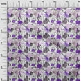 thumbnail image 3 of oneOone Polyester Spandex Light Pink Fabric Tropical Abstract Floral Craft Projects Decor Fabric Printed By The Yard 56 Inch Wide, 3 of 4