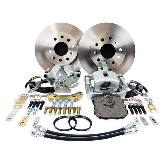 Master Power Brakes DB1517BR 9 in. Legend Serie Rear Disc Brake Conversion Kit for Ford & Torino Bearing Flange