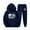 Navy, variant on TJAZFJPA Suit Sets Women 2 Piece Outfits Women's Football Hoodie Sweatshirt and Joggers Set Casual Long Pants Printed Hoodie Outfit for Spring and Autumn Pants Sets Women 2 Piece Outfits Sexy Club