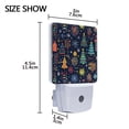 thumbnail image 4 of Yayeee LED Plug in Night Light for The Home with Auto Dusk to Dawn Light Sensors, 2 Pack, Dark Blue Christmas, 4 of 6