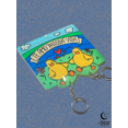 thumbnail image 4 of Porta Chaves Com 2 Chaveiros de Encaixe - Te Amo Patodavida 2pcs, 4 of 4