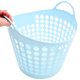 thumbnail image 3 of BRIGHTFUFU Cesta de lavandería de plástico reutilizable para el hogar, cesta de almacenamiento para ropa sucia, para el hogar, 3 of 8
