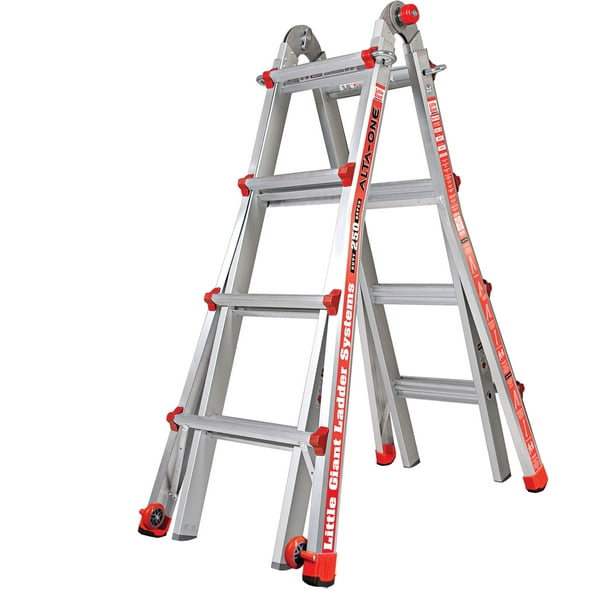 Little Giant Ladders AltaOne Model 17 Aluminum MultiPosition Ladder