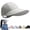 Gray, variant on Sun Protection Baseball Hat for Men and Women, Lightweight Wide Brim Cap with Adjustable Velcro, Quick-Drying Summer Hat