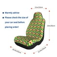 thumbnail image 5 of Salouo Vegetable Pattern Car Seat Covers,Universal Car Seat Protectors Easy to Install Car Cover Car Accessories Auto/rucks/Van/SUV-1, 5 of 9