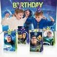 thumbnail image 6 of Cartoon Party Gifts Bags, Animation Toy-Story Paper Favor Bags, Buzz Lightyear Birthday Event Supplies Gifts Candy Treat Bags, Party Goodie Bags Kids Adults Birthday Party Decorations (12+18 Pacs), 6 of 6