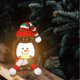 thumbnail image 3 of Mini Linterna Muñeco de Nieve con Sombrero Y Bufanda, 3 of 5