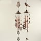 thumbnail image 4 of Campanillas de viento de cobre hechas a mano | Colgante metálico rojo electrochapado único | Decoración Melódica y Cálida | 90 cm de longitud | 4 tubos de aluminio, 6 bolas de hierro, acentos de, 4 of 6