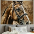 thumbnail image 2 of Orinice Horse Tapestry Wall Hanging Unique Style Graphic Tapestries Home Wall Decor Art for Living Room Bedroom Apartment Farmhouse Dorm 40x30inch, 2 of 6