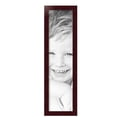 thumbnail image 2 of ArtToFrames 7" x 28" Mahogany Picture Frame, 7x28 inch Brown MDF Poster Frame (WOM-3978), 4 Pack, 2 of 8