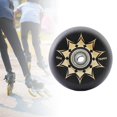 thumbnail image 6 of Inline Roller Skate Wheel Luggage Wheel Roller Shoes Skating Wheels Inline Skate Replacement Wheels 90A Roller Skate Wheels for Daily, Sports, Black Aureate, 6 of 8