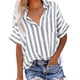 thumbnail image 1 of Camisas de Manga Corta para las Mujeres Impresas Cuello Redondo Blusa Casual, Camisas de Manga Corta para las Mujeres, 1 of 9
