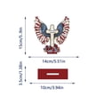 thumbnail image 3 of Hawks Flapping Wing Ornament Desktop Office Party Decoration Ornament Wooden Handicrafts, 3 of 8