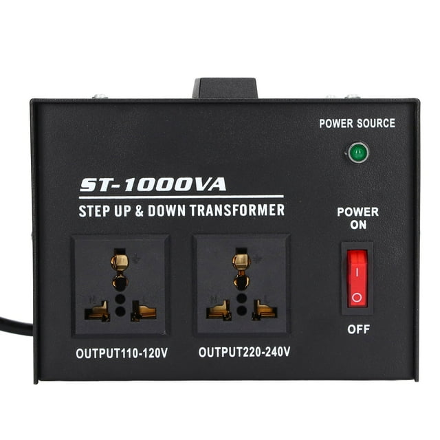 Transformador Reductor Elevador, Convertidor De Voltaje Fácil De Transportar Para Laboratorios Científicos Para Diversos Equipos Eléctricos