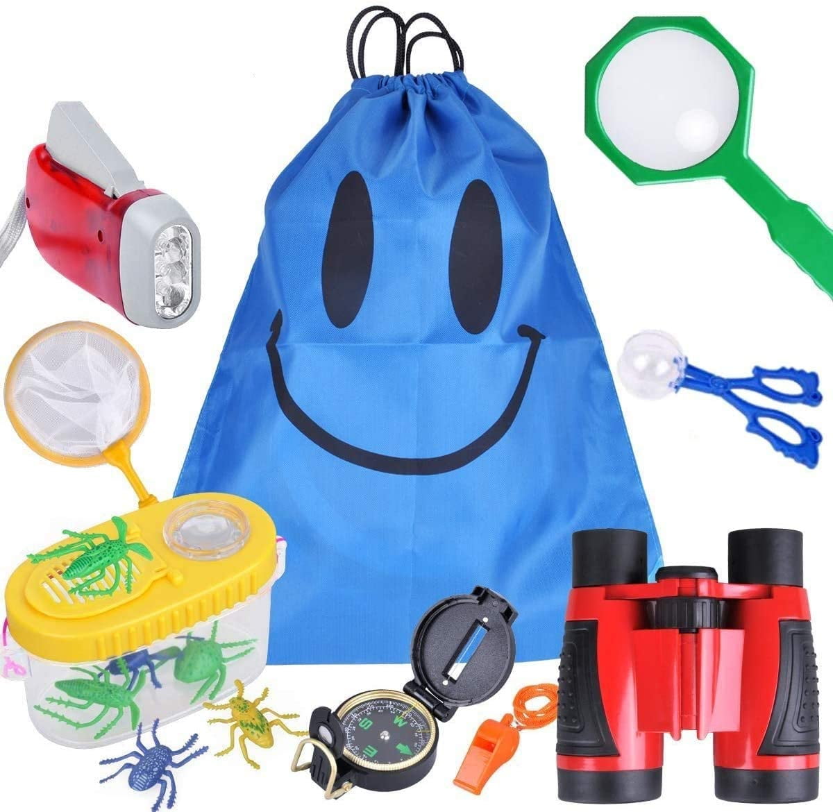 for sale online Kids Outdoor Adventure Exploration Toy Kit for Boys Girls Bug Catching Pack 