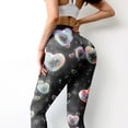 thumbnail image 6 of Uuszgmr Yoga Pants For Women Ladies Print Yoga Running Leggings Tummy Control Booty Leggings Skinny Pants For Yoga Running Pilates Gym Workout Running, 6 of 9