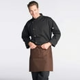 thumbnail image 3 of Uncommon Threads 3060-0100 22W x 18L Waist Apron in Black, 3 of 7