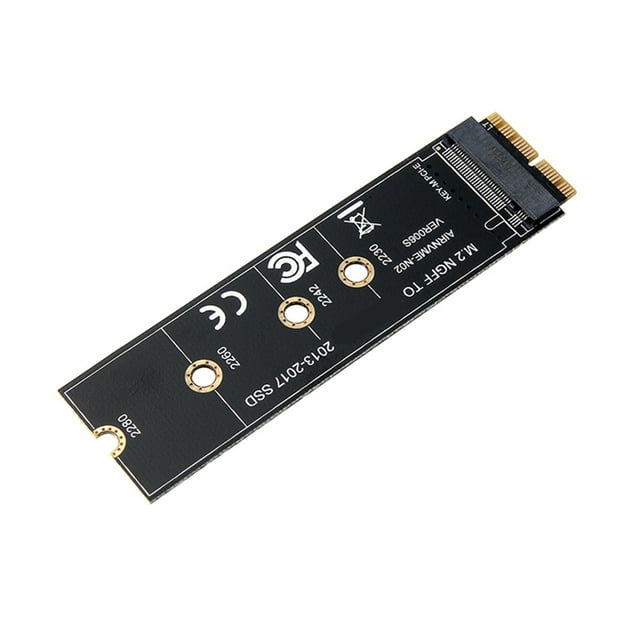 Adaptador M.2 NVME SSD Tarjeta De Adaptador Convertidor Tarjeta Compatible Con Air Pro 2013 2014 2015 2016 2017