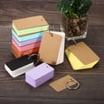 thumbnail image 6 of Uxcell 3.5" x 2" Blank Flash Cards with Rings Study Cards Index Cards Note Card Pre Hole Punched, White 500 Pack, 6 of 6