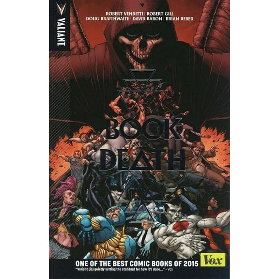 Book Of Death TPB #1 VF ; Valiant Comic Book