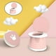 thumbnail image 4 of Asiento de Inodoro plegable Sunnimix portátil orinal para niños Rosado, 4 of 8