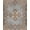 Grey Burnt Orange, Pattern 5, variant on ODIKA Stepped Geometric Bands Mirrored Diamond Rustic Watercolor Print Non-Slip Chair-Friendly for Home Office, Gaming Room, Under Desk
