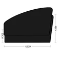 thumbnail image 3 of Parasol magnético para coche, protección UV, cortinas para coche, cubierta de protección solar, protector de parasol para ventana de coche de doble cara, cubierta de película para ventana, 3 of 5