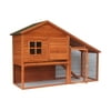 ALEKO ACCRH83X32X57 Multi Level Wooden Chicken Coop or Rabbit Hutch - 83 x32 x 57 Inches