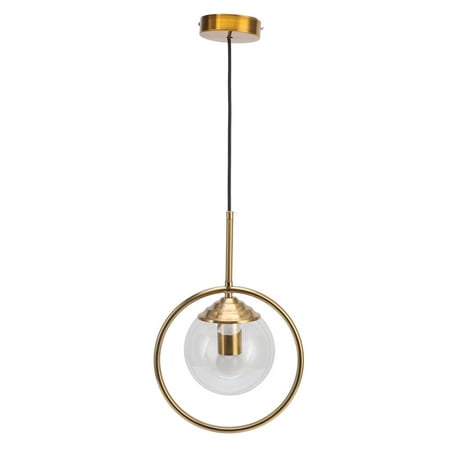 

Ceiling Pendant Lamp E27/E26 Calibre Glass Iron Pendant Light For Bathrooms