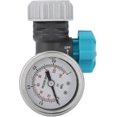 thumbnail image 1 of G3/4in Adjustable Water Pressure Regulator With Pressure Gauge Greenhouse Garden Irrigation Controller, 1 of 5